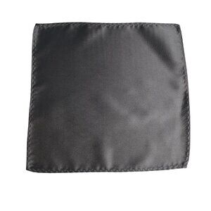 Gray Silk Pocket Square Men Handkerchief New 10"x10" Suit Accent Formal Wedding